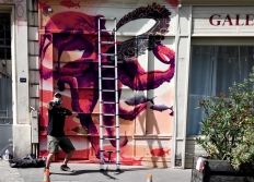 Street Art et Scènes de vie dans Paris & très proche Banlieue