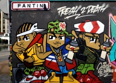 Scènes de vie et Street Art dans Paris & très proche Banlieue